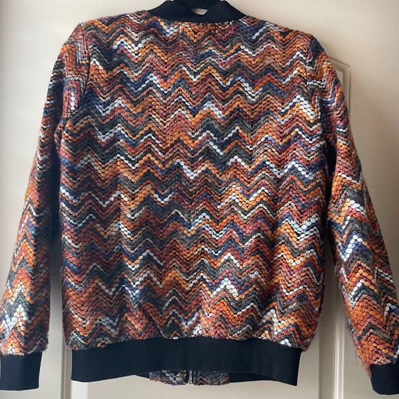 Molly Green Multicolor Bomber Jacket - Picture 5 of 5